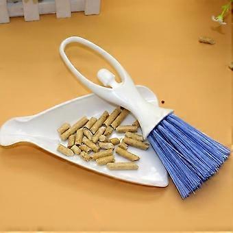 2 Sets Hamsterreinigungsbesen, Mini-Hamsterreiniger für Haustiere