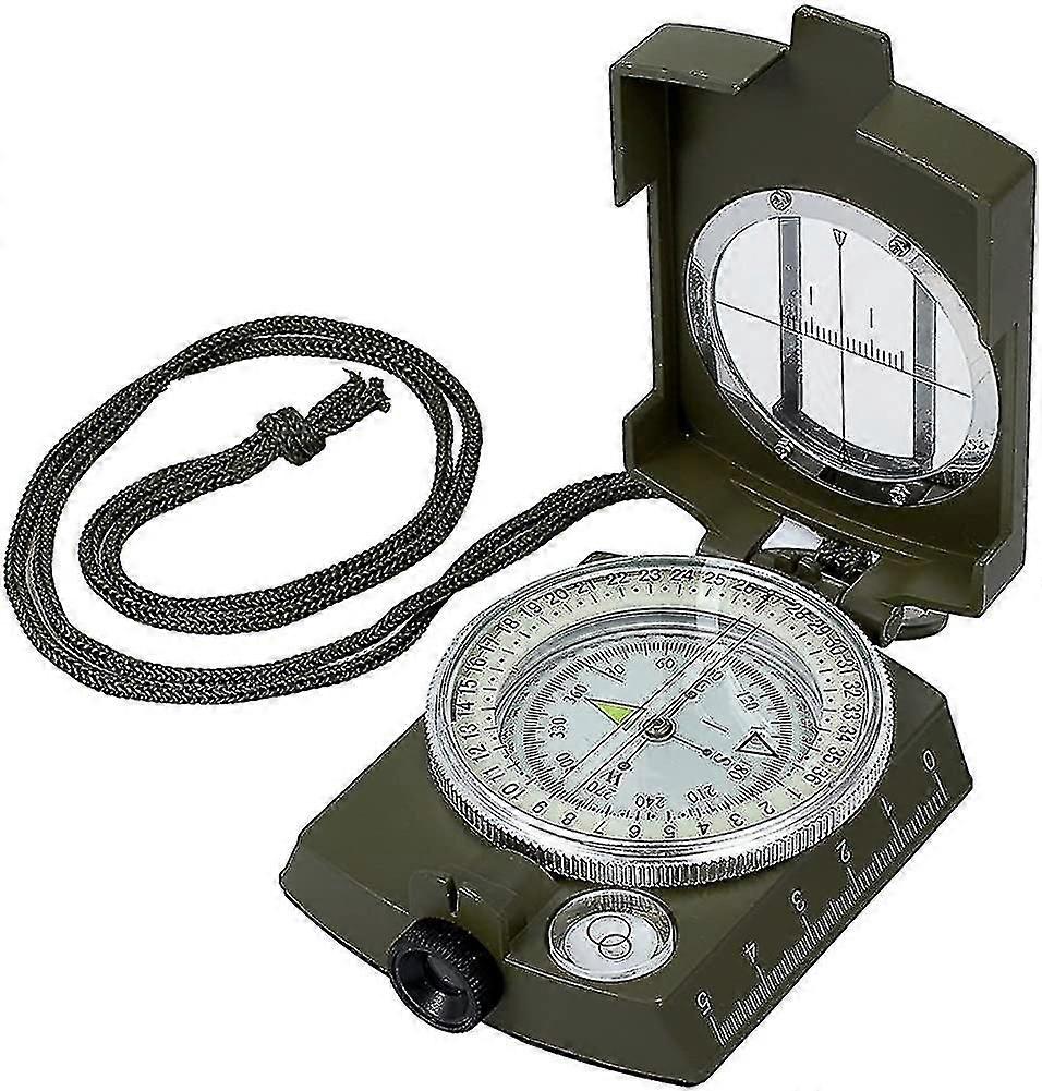 Compass Waterproof Navigation Compass Metal Sighting Compass