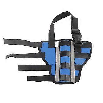 Dog Rear Leg Hock Brace Breathable Stable Dog Leg Joint Wraps with Safety Reflective Tape compatible with Surgery Recovery S