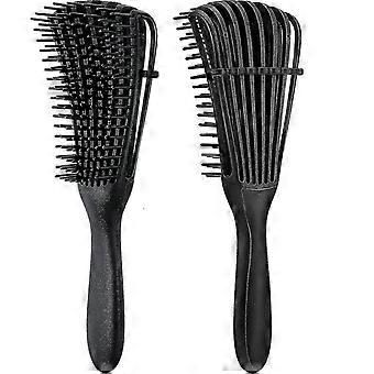 Brosse démêlante XYYC-2 pièces, démêlant les nœuds, facile à nettoyer