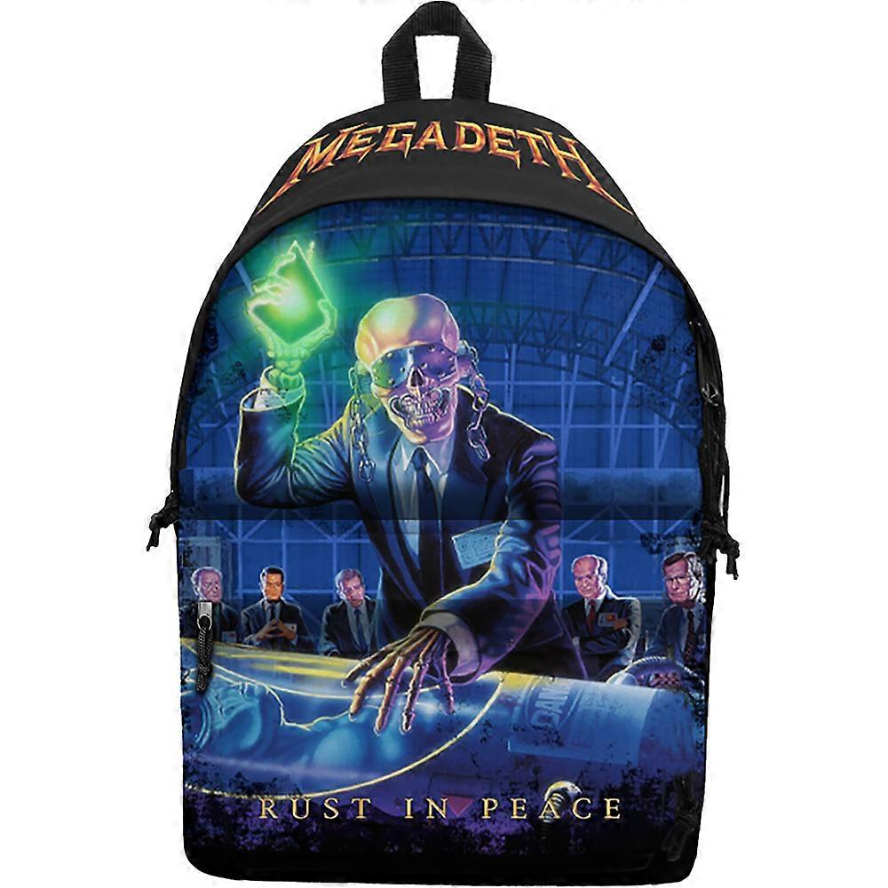 Megadeth Rust In Peace Band Logo Backpack