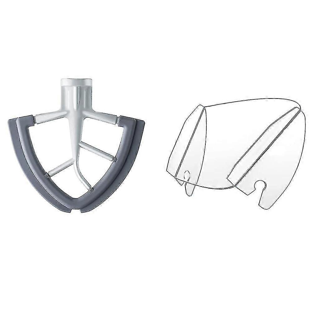 Kitchenaid Attachments,4.5-5 Quart Flex Edge Beater Compatible With Kitchenaid