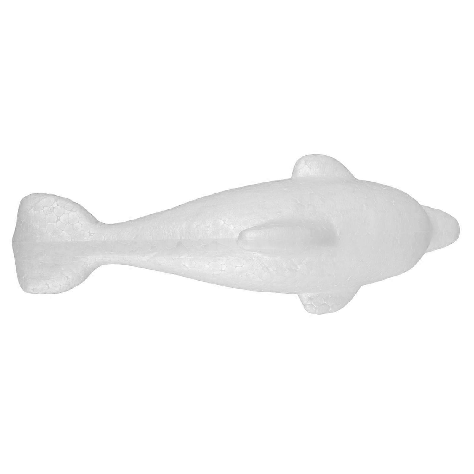 Foam Dolphin Craft Sculpture for DIY Projects