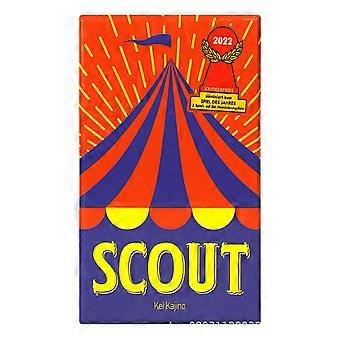 SCOUT Kartenspiel Strategie-Spielkarten Rasantes Partyspiel für Erwachsene Familien-Spieleabend Geschenk für Anfänger