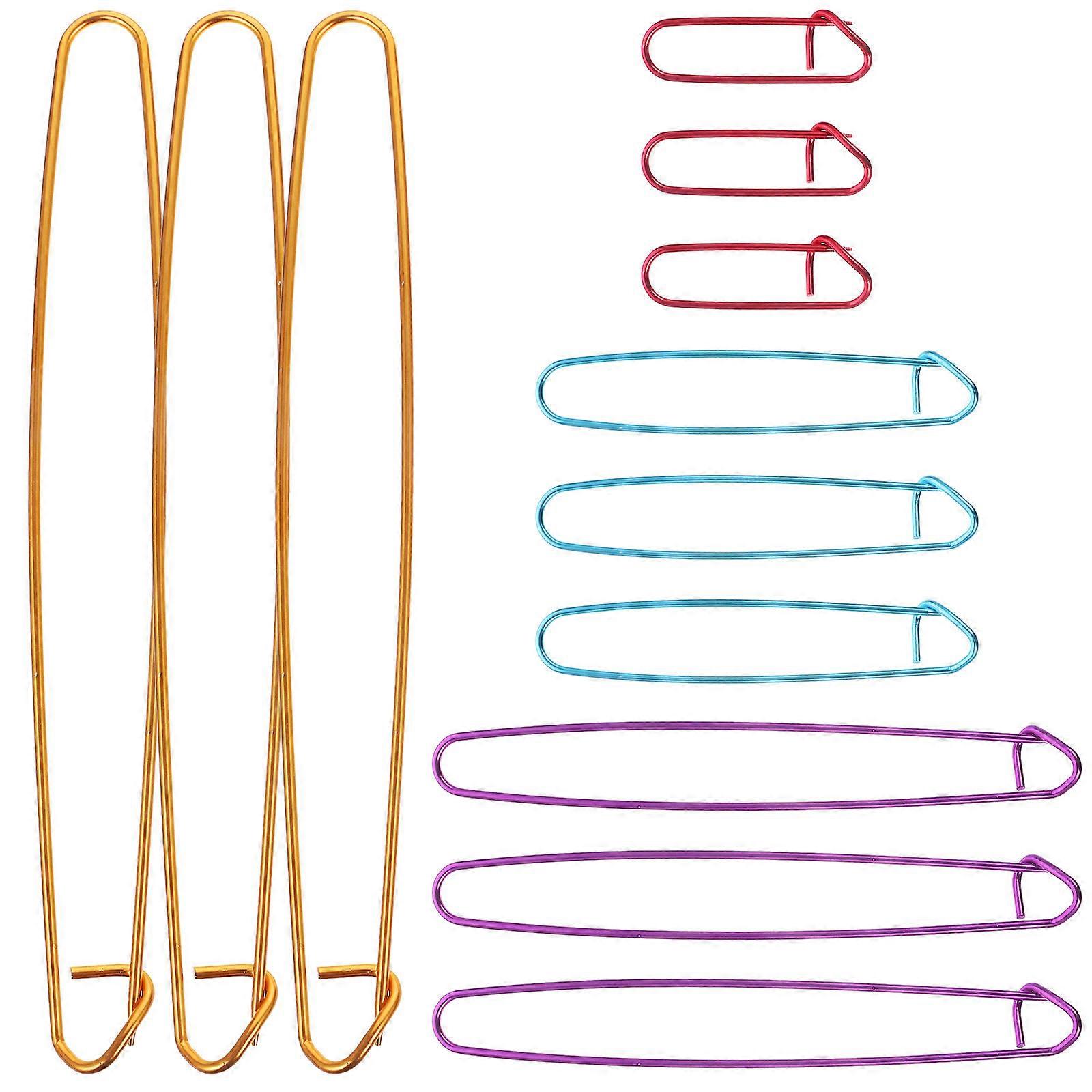 Crochet Stitch Holders Assorted Colors for Knitting 36Pcs Set