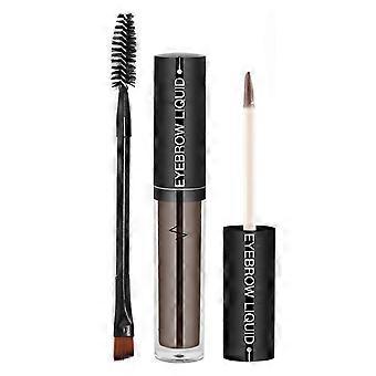 Wasserfester Augenbrauen-Gelstift mit integriertem Pinsel, langanhaltendes, braun getöntes Make-up für den ganzen Tag