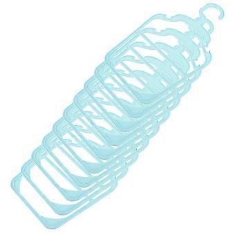 10pcs Pet Clothing Hanger Plastic Anti-Skid Dog Puppy Cat Clothes Hanger Clothing Hanging Rack