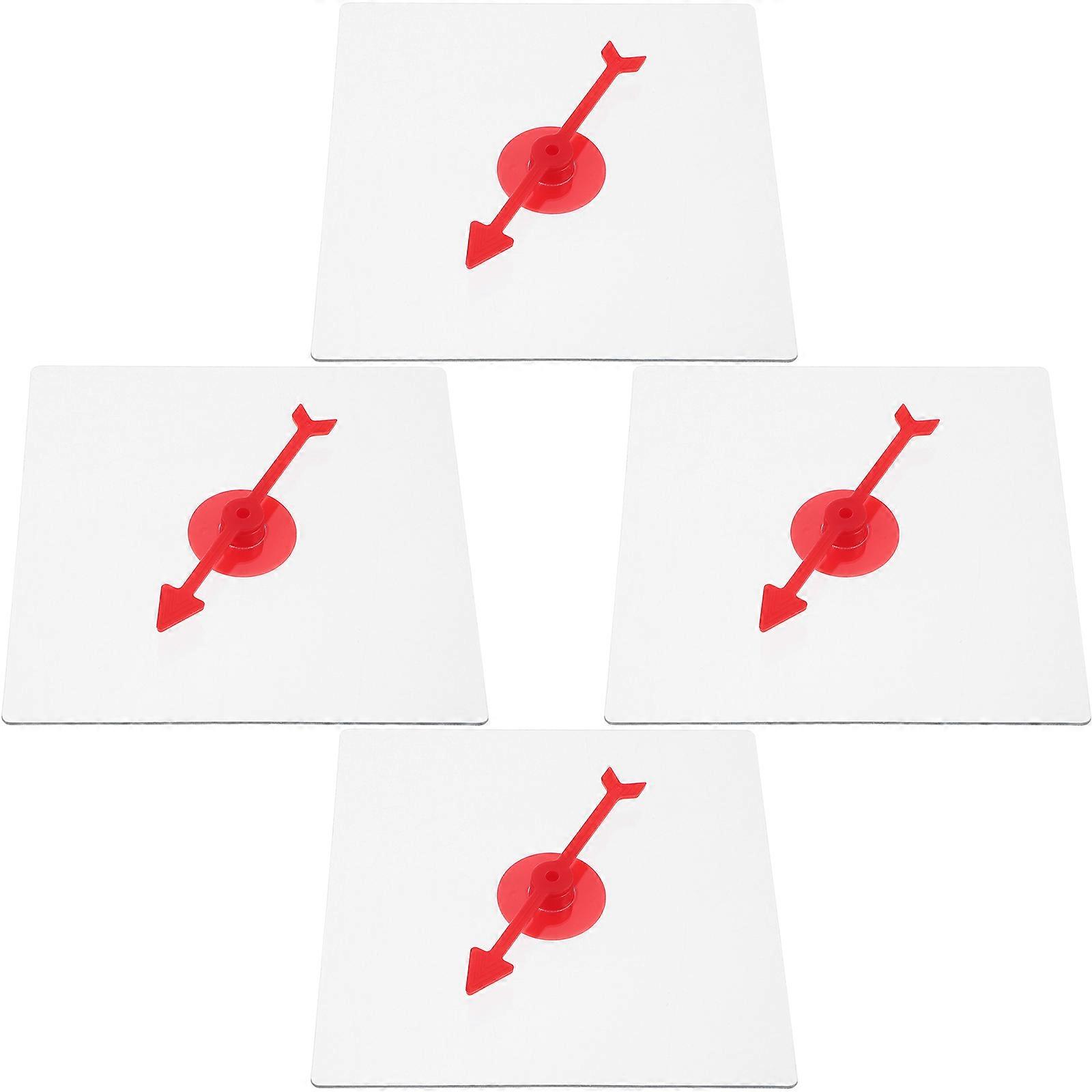 Mathematics Game with Rotating Arrow for Teaching Using 4Pcs Set