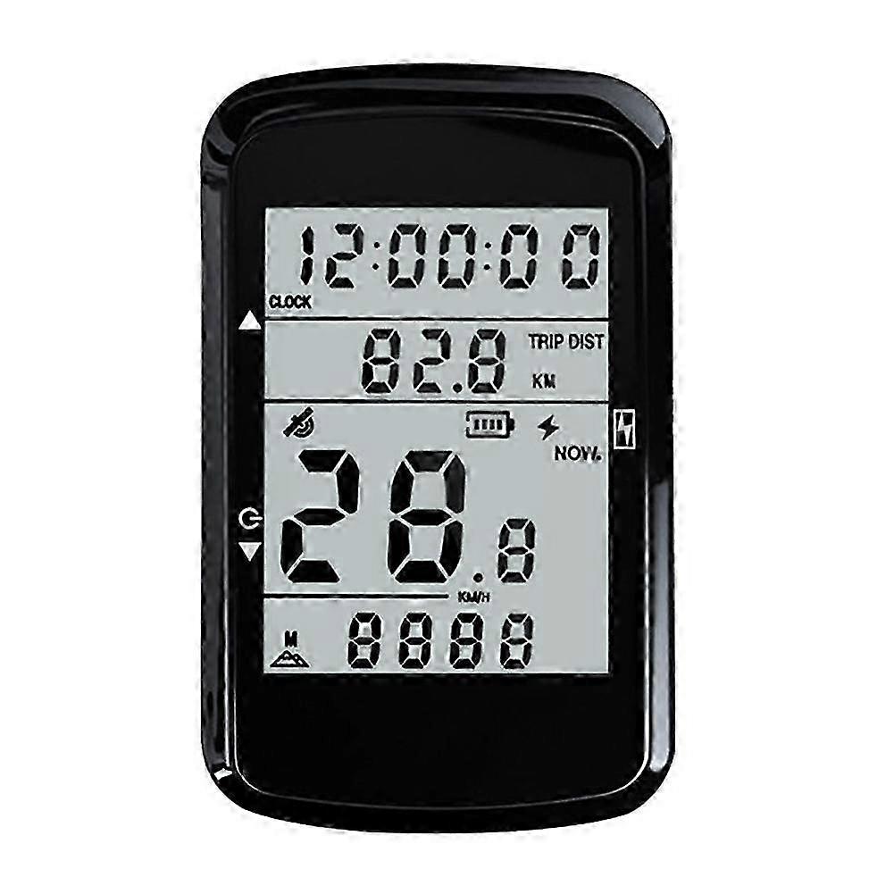 Wireless Touch Screen Bicycle Computer and Speedometer for Mountain Bikes