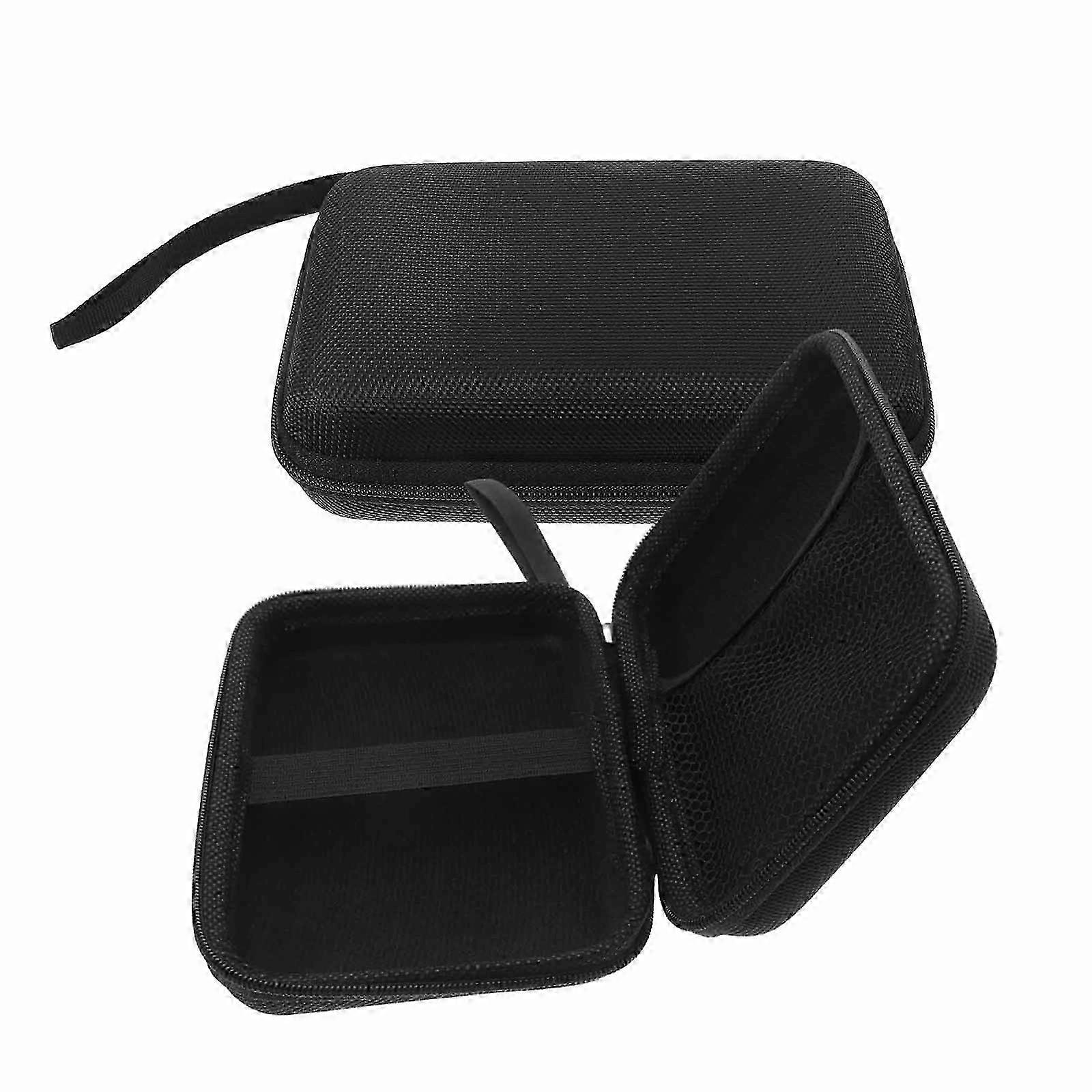 Storage Durable Hard Shell Case with Zipper 2Pcs
