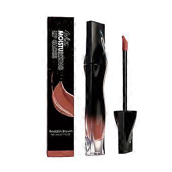 Mattes, feuchtigkeitsspendendes Lipgloss (Rotbraun) Wunderschöner Lipgloss Feuchtigkeitsspendendes, mattes Lipgloss Klebt nicht leicht an einem Becher flüssigen Lippenstifts
