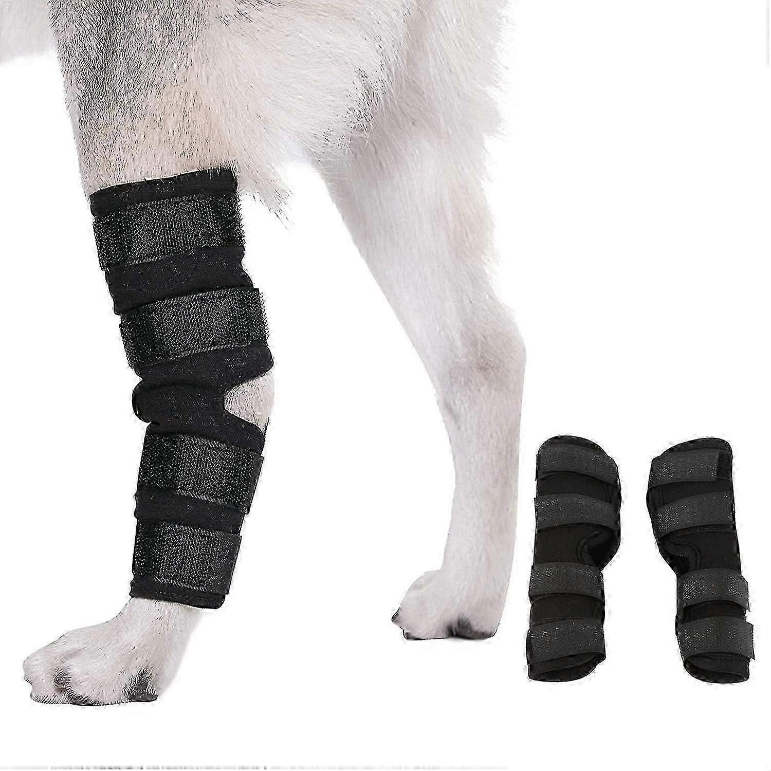 Knäskydd för hundars fram- och bakben