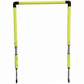 Ostacoli per allenamento di velocità Giallo brillante-verde Ostacoli regolabili Ostacolo di velocità per