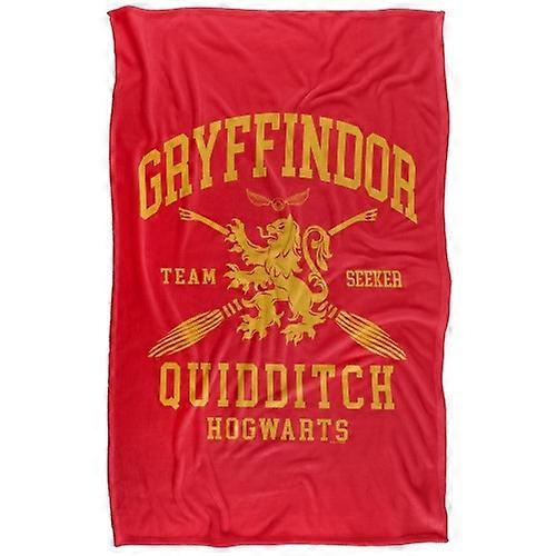 Harry Potter Quidditch Gryffindor Blanket