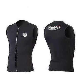Wetsuit Vest Top Men 3mm Neoprene Scuba Diving Top Women Sleeveless