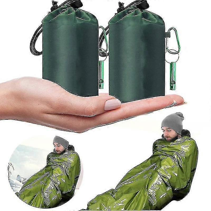 Nødsovepose Overlevelsespose Overlevelse Sovepose Termisk sovepose Camping