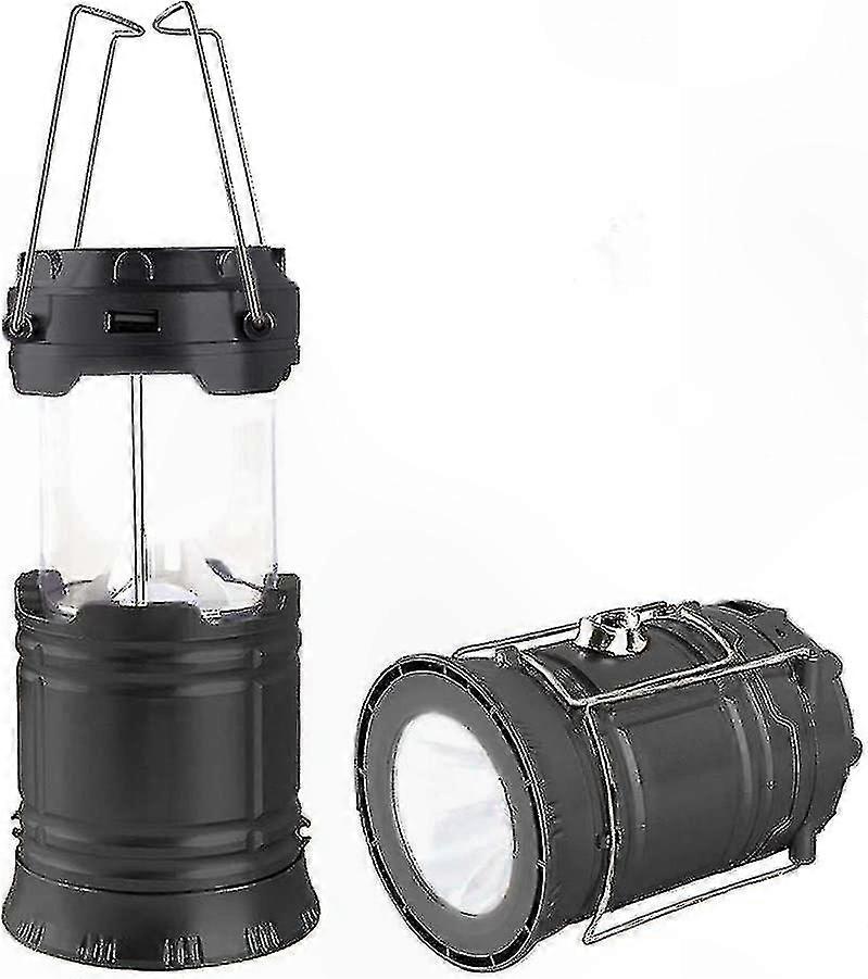 Solar Rechargeable Collapsible Lantern, Portable Flashlight