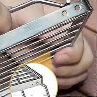 Portable Stainless Steel Camping Grill,Light-Weight Foldable BBQ Stove Stand compatible with Outdoor Picnic, Cooking Equipment