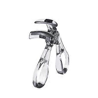Piega ciglia in plastica ad ampio angolo, piega ciglia parziale per trucco, clip cosmetica, strumento per sollevamento ciglia, pinza per ciglia, pettine