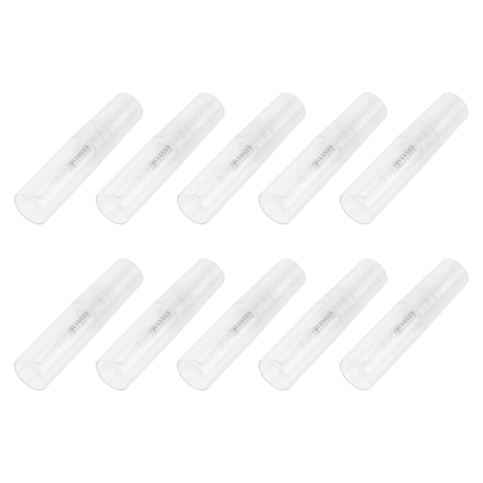 Small Perfume Bottle Refillable Containers for Storage 10Pcs Transparent