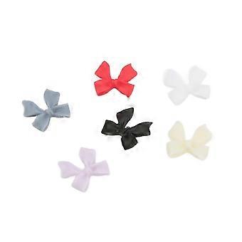72pcs Hair Bows Durable Plastic Colorful Cute DIY Accessories for Girl Crafts Lover