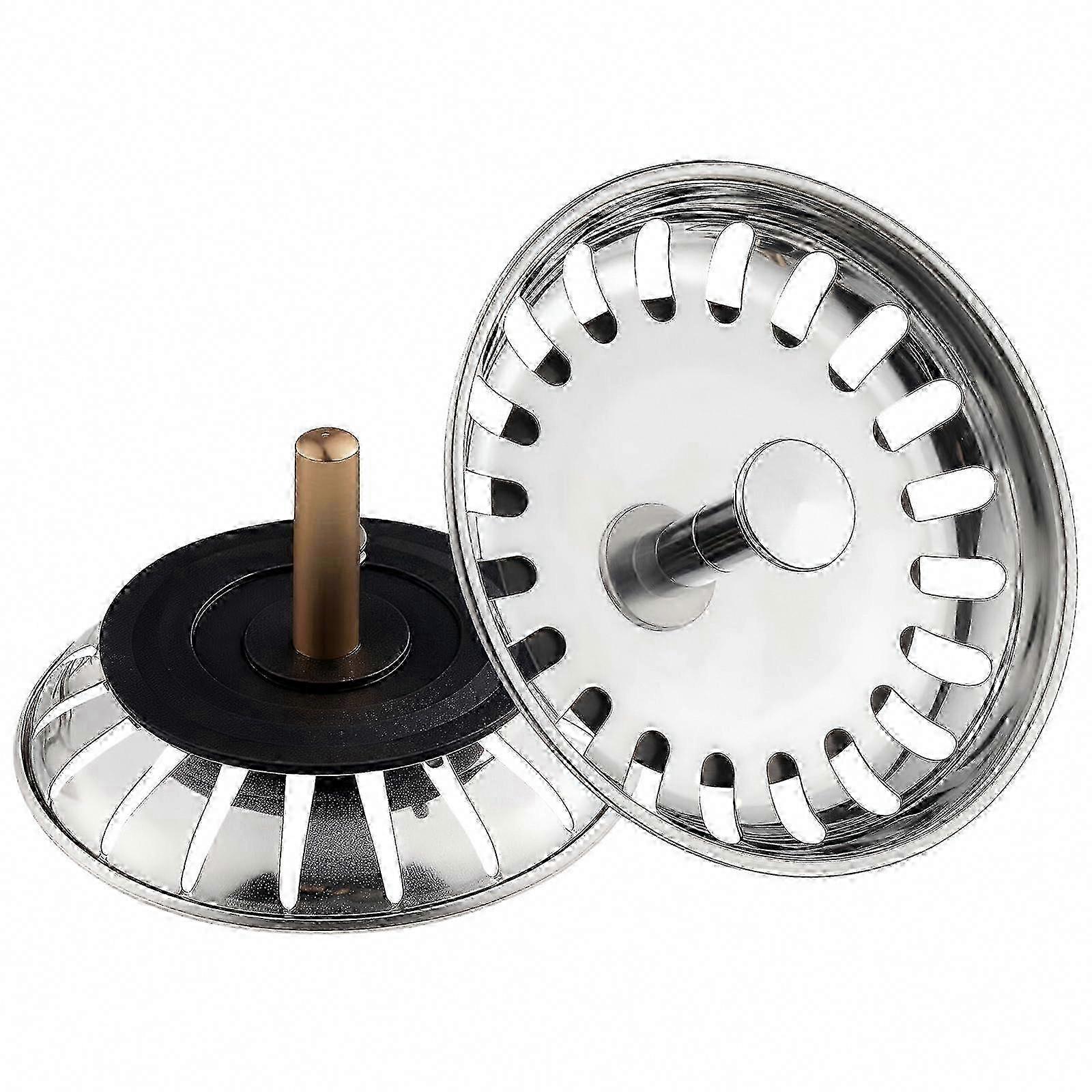 80mm Rust-Proof Sink Strainer with Stopper