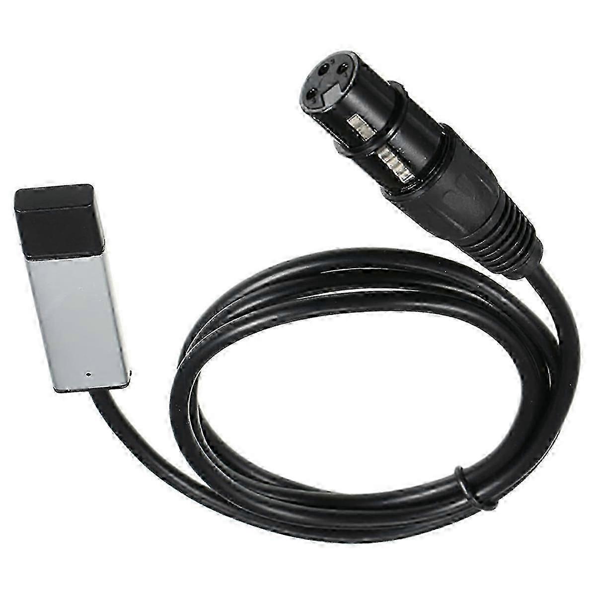 DMX512 USB to Interface Adapter Cable for Stage Disco Moving Light PC Controller