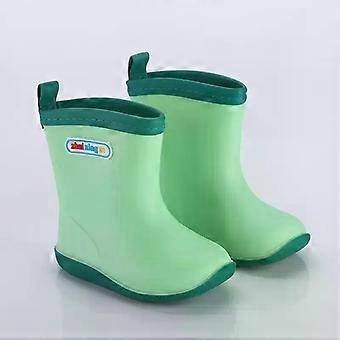 Kids Rubber Rain Boots for Girl Non-slip Boots Baby Boys Waterproof Water Shoes Warm Children Rainboots Removable Cotton Cover