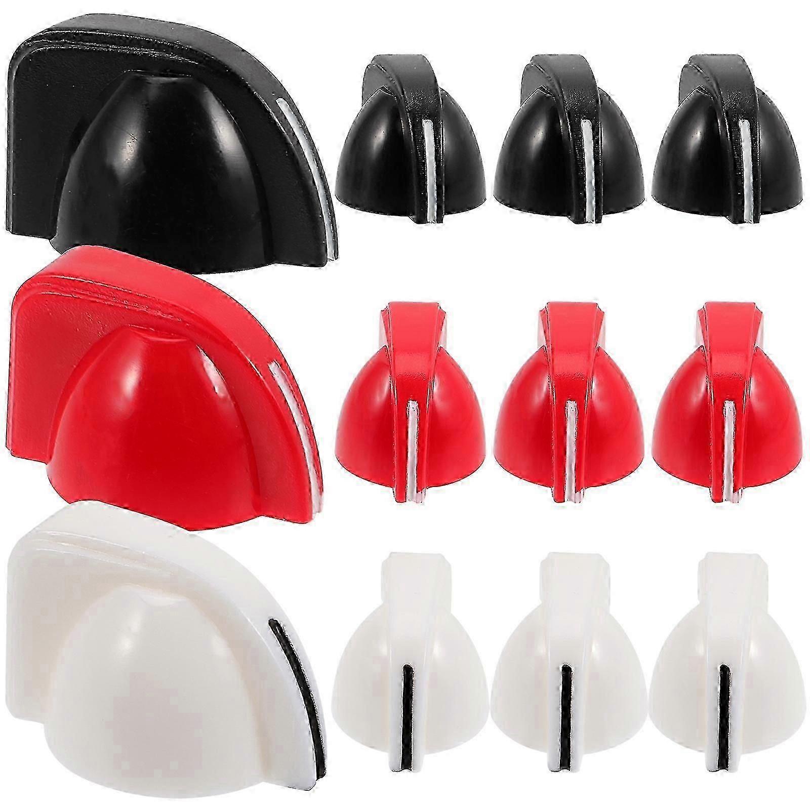 Tone Control Amplifier Knobs compatible with Audio Engineers Equipment Maintenance Assorted Color Replacement Parts 60Pcs