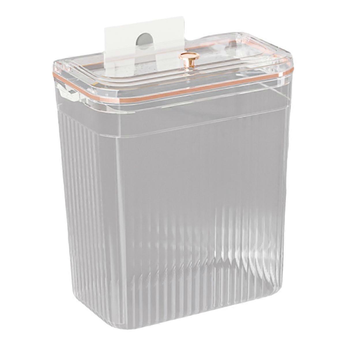 Airtight Wall-Mounted Trash Bin Space-Saving Durable