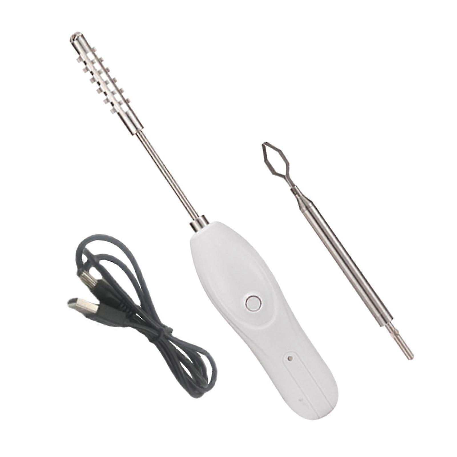 Electric Multifunctional Scale Scraper Vegetable Corer Streamlined Design Ultralight High-Power Wireless Compact Core Remover Tool