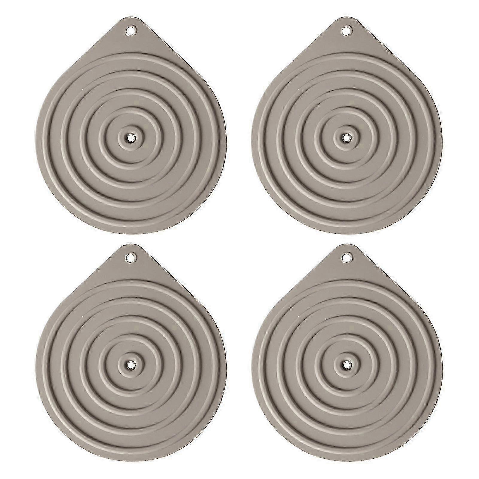 Silicone Plate Warmer Set Gray