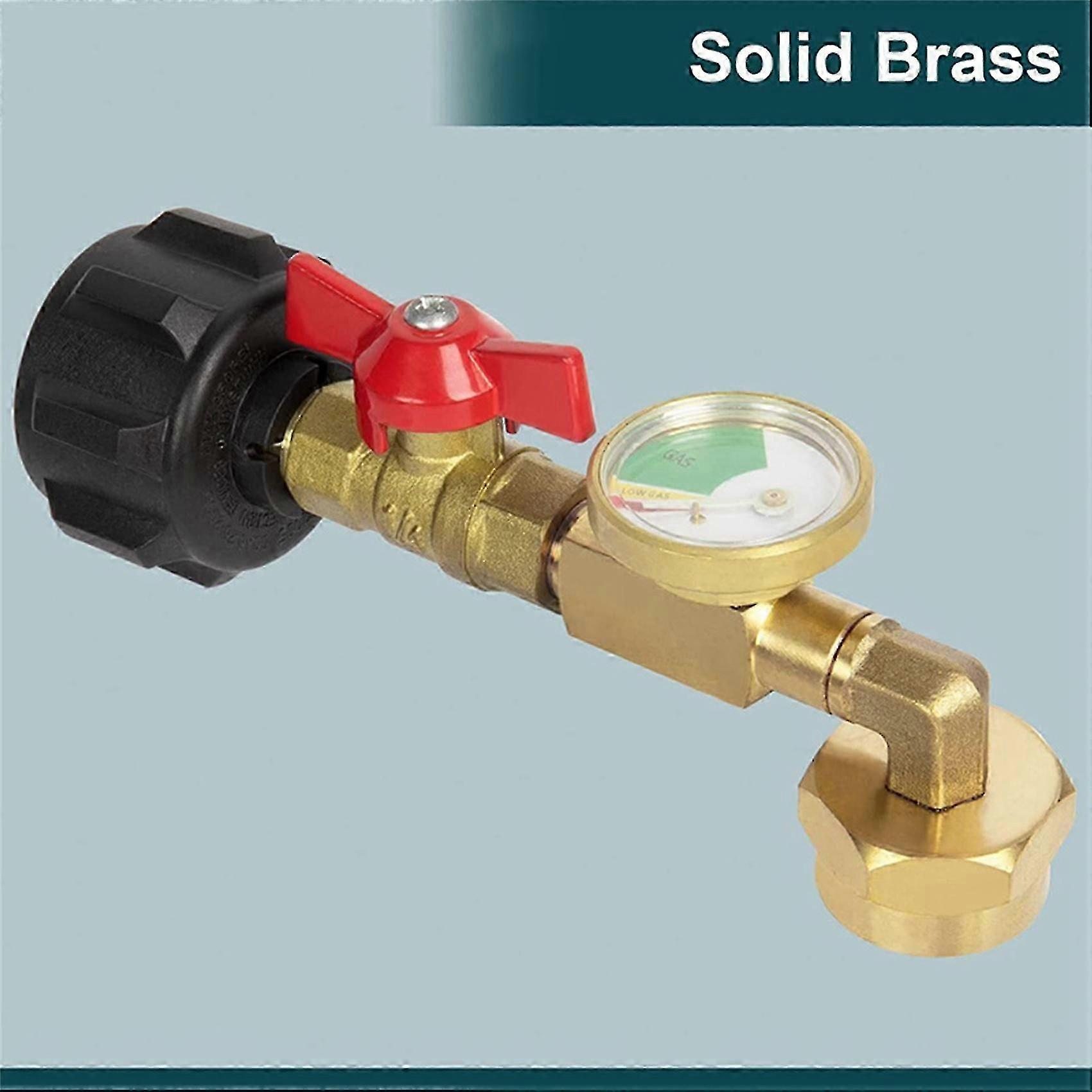 QCC1 Propane Refill Adapter Brass