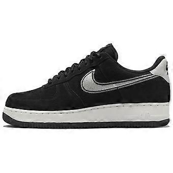 Nike Air Force 1 Low '07 LV8 Black Sail Embroidered Swoosh HJ4465-001
