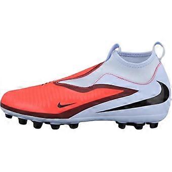 Nike Phantom 6 Synthetic Leather High top Soccer Shoes Red Unisex HQ2034-400