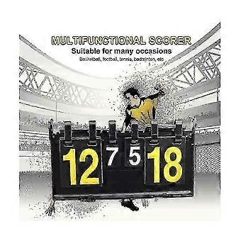 Ylttar02 XYYC-4 Digit Score Board Basketball Football Volleyball Sport Table Tennis Scoreboard Waterproof Scoreboard