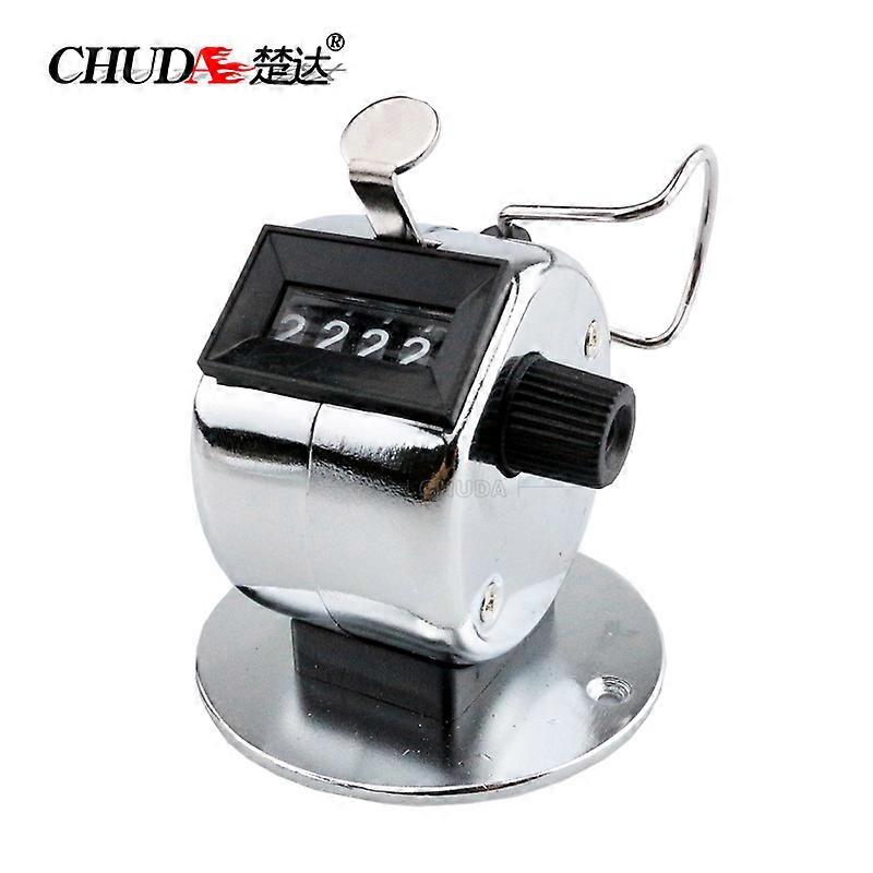 Sewing machine counter with metal base, 0-9999, for elementary school students.