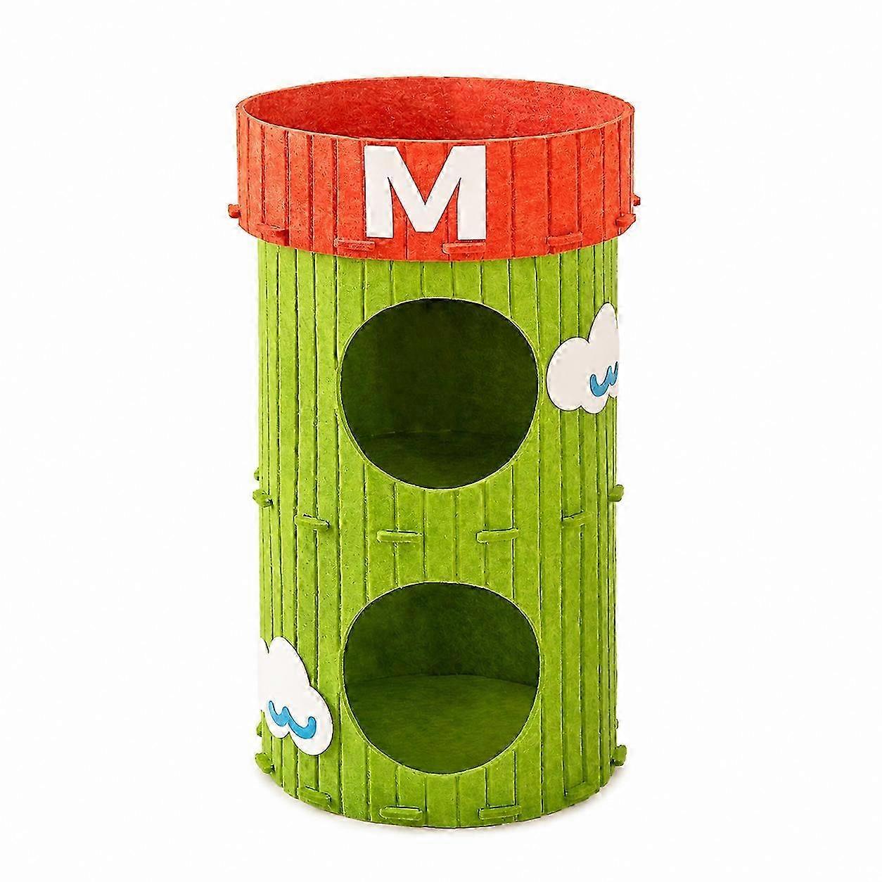 Felt Cat Bed Tunnel Scratcher