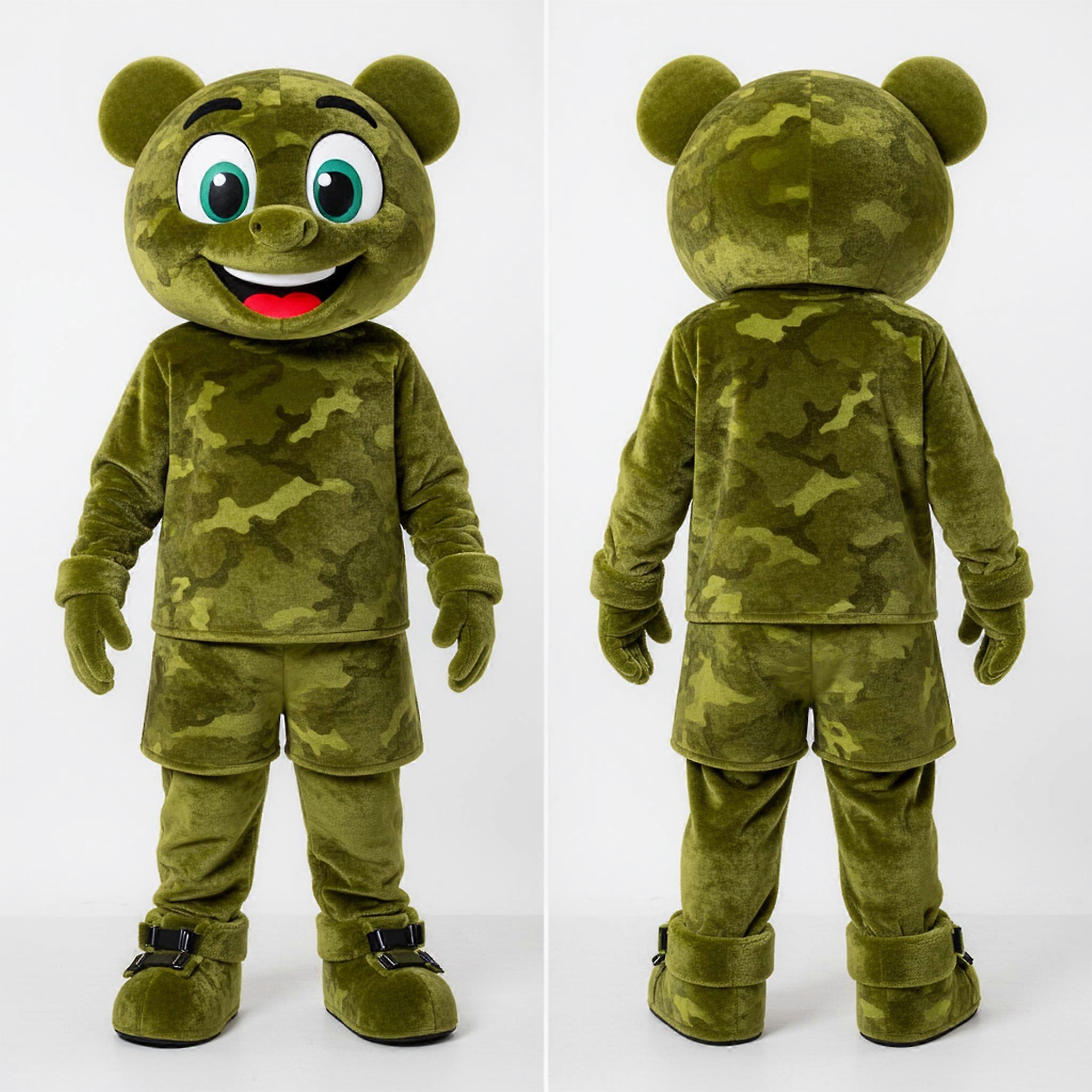 MASTICOT Olive Green Tactical Commando Mascot