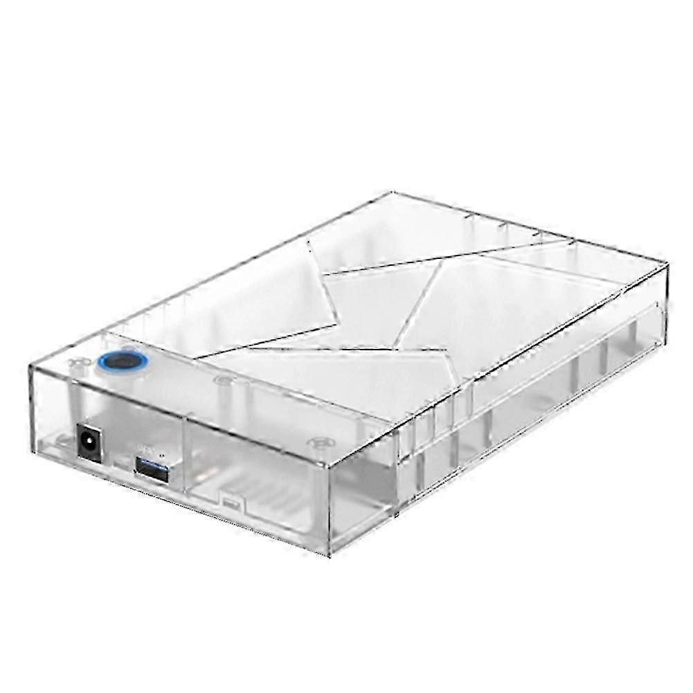 USB 3.0 3.5-Inch Transparent HDD Enclosure