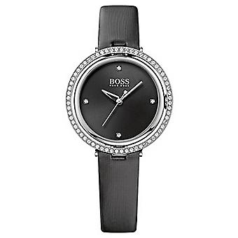 Illusion hugo boss Quartz Analog Woman Watch with Synthetic Leather Bracelet 1502353