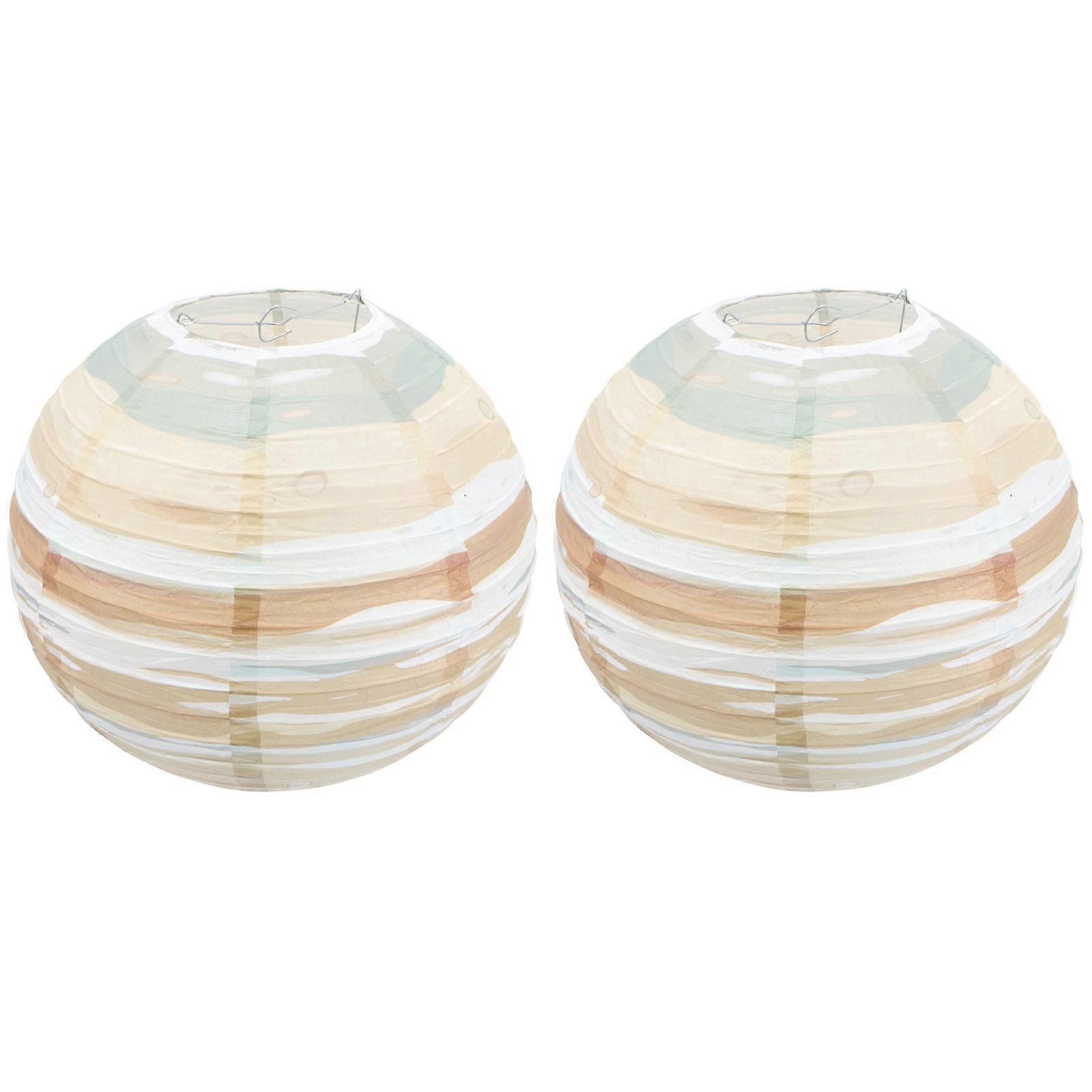 Party Decorations Paper Lantern 2Pcs for Hanging Effect