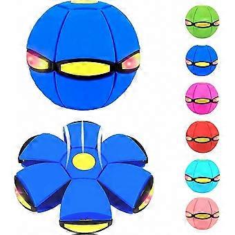 Magic Ball, 6-Light Dual-Form Switchable Toy for Parent-Child Interaction, Indoor & Outdoor Use, 1 Piece, Blue