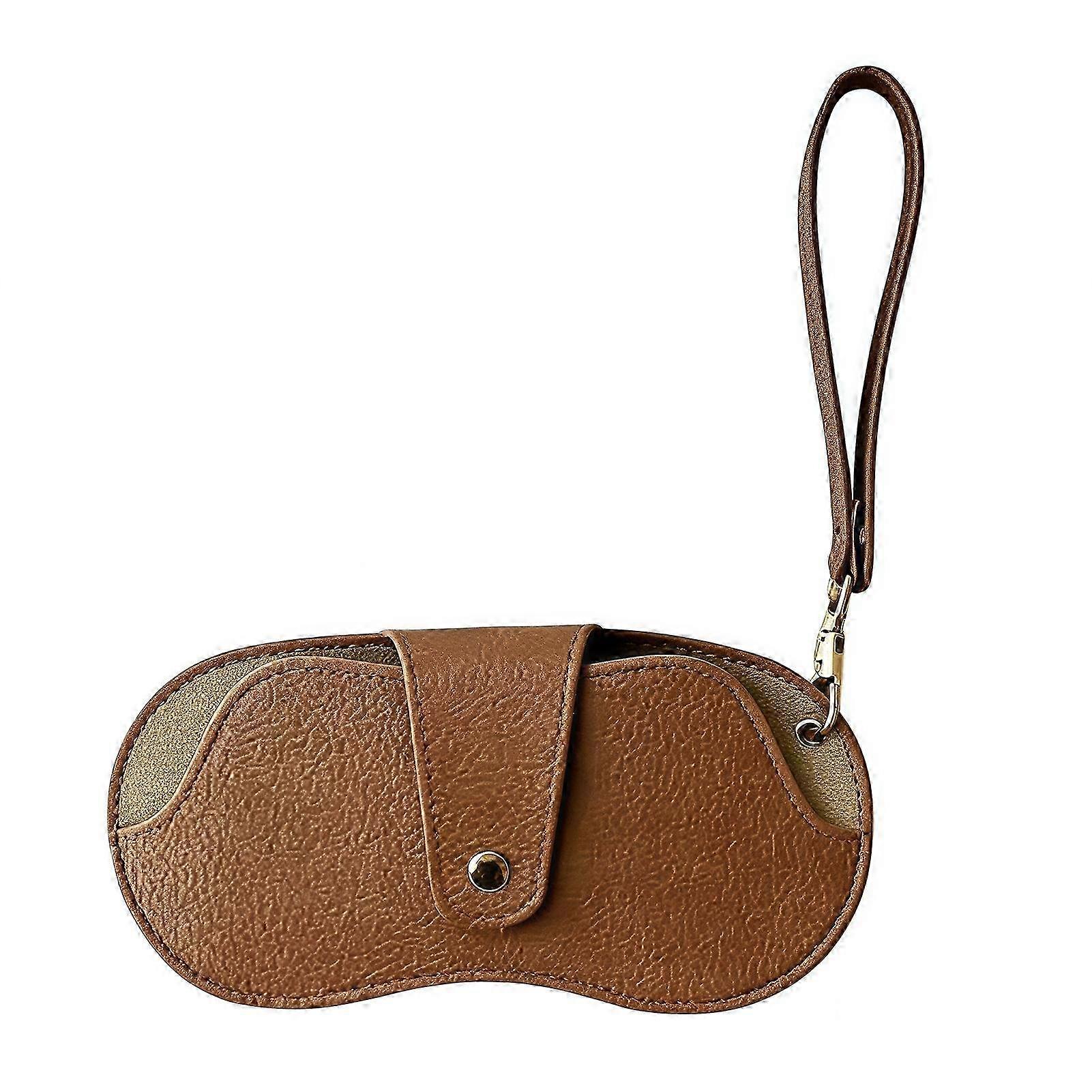 Snap-Clasp Eyeglasses Holder Soft Interior
