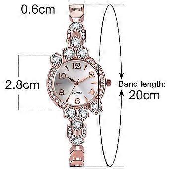 Alloy Watch Quartz Watch for Timekeeping with Delicate Wrist Decoration