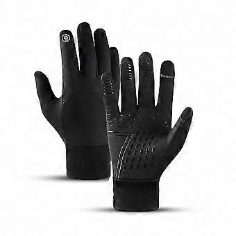 Cycling Gloves, Waterproof & Warm Construction, Size L