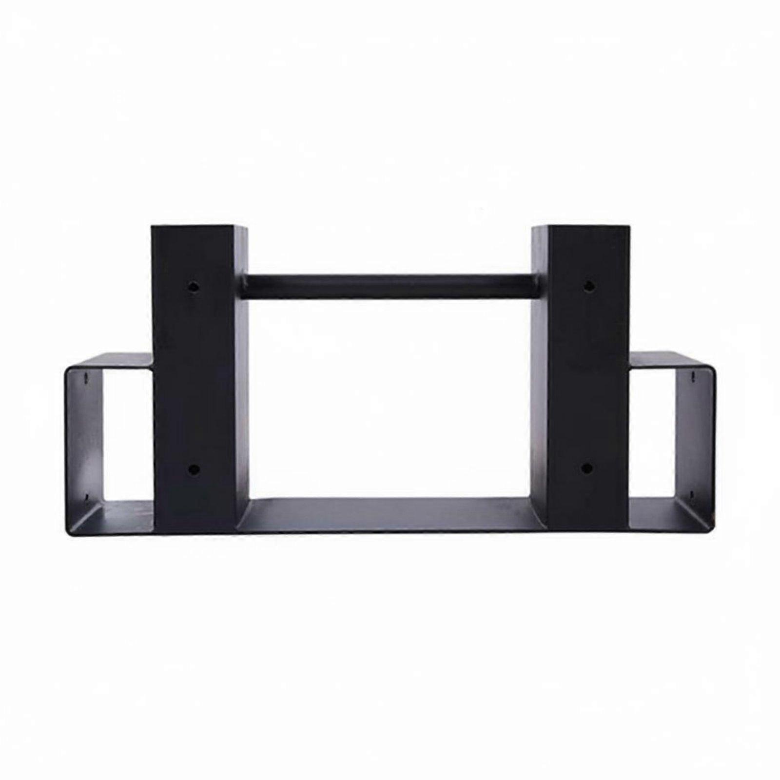 Wood Stacker Bracket Space Saving Layout Neat Organized Storage for Deck