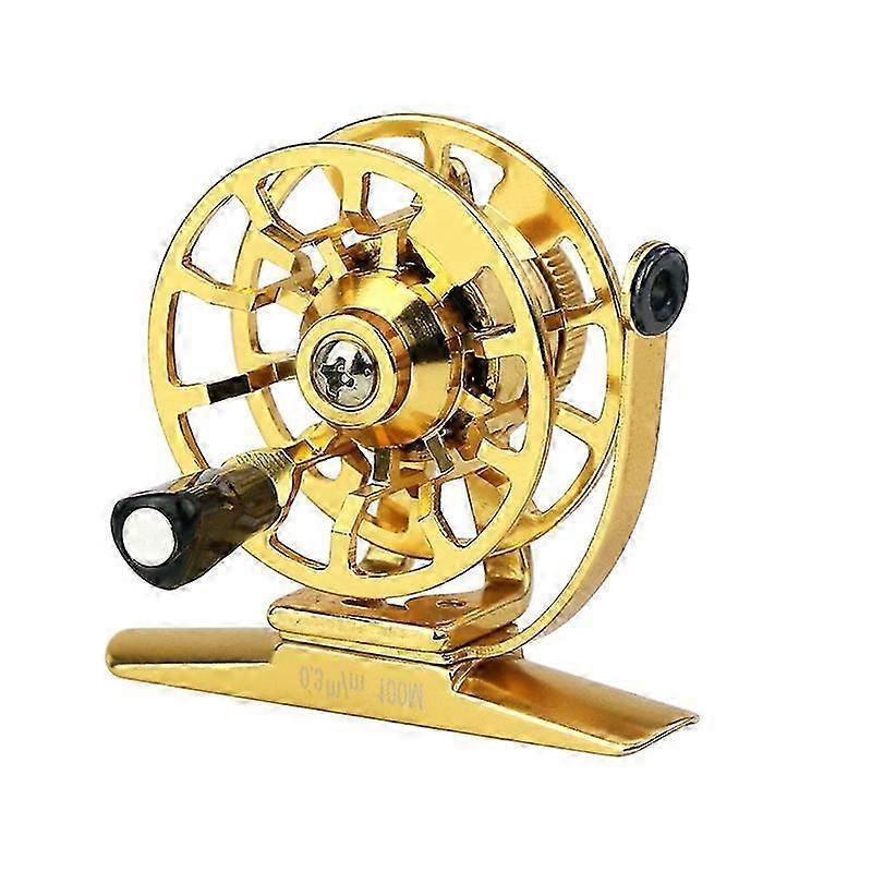 Aluminium Ice Fishing Reel Compact Rust Proof