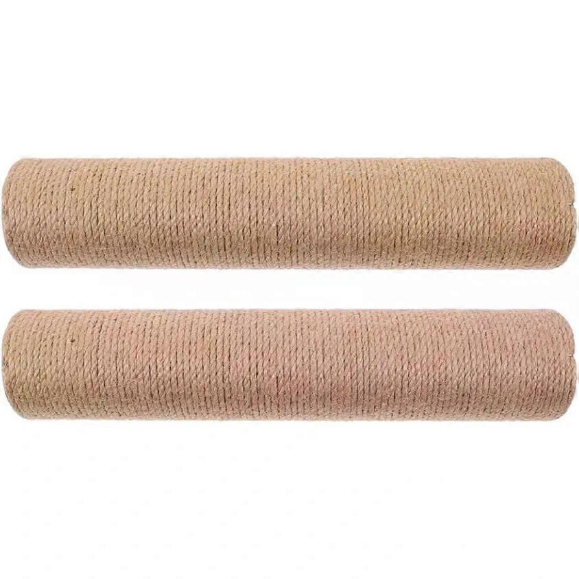 2pcs Tall Sisal Cat Scratching Post Replacement for Cat Trees for Fresh Scratching