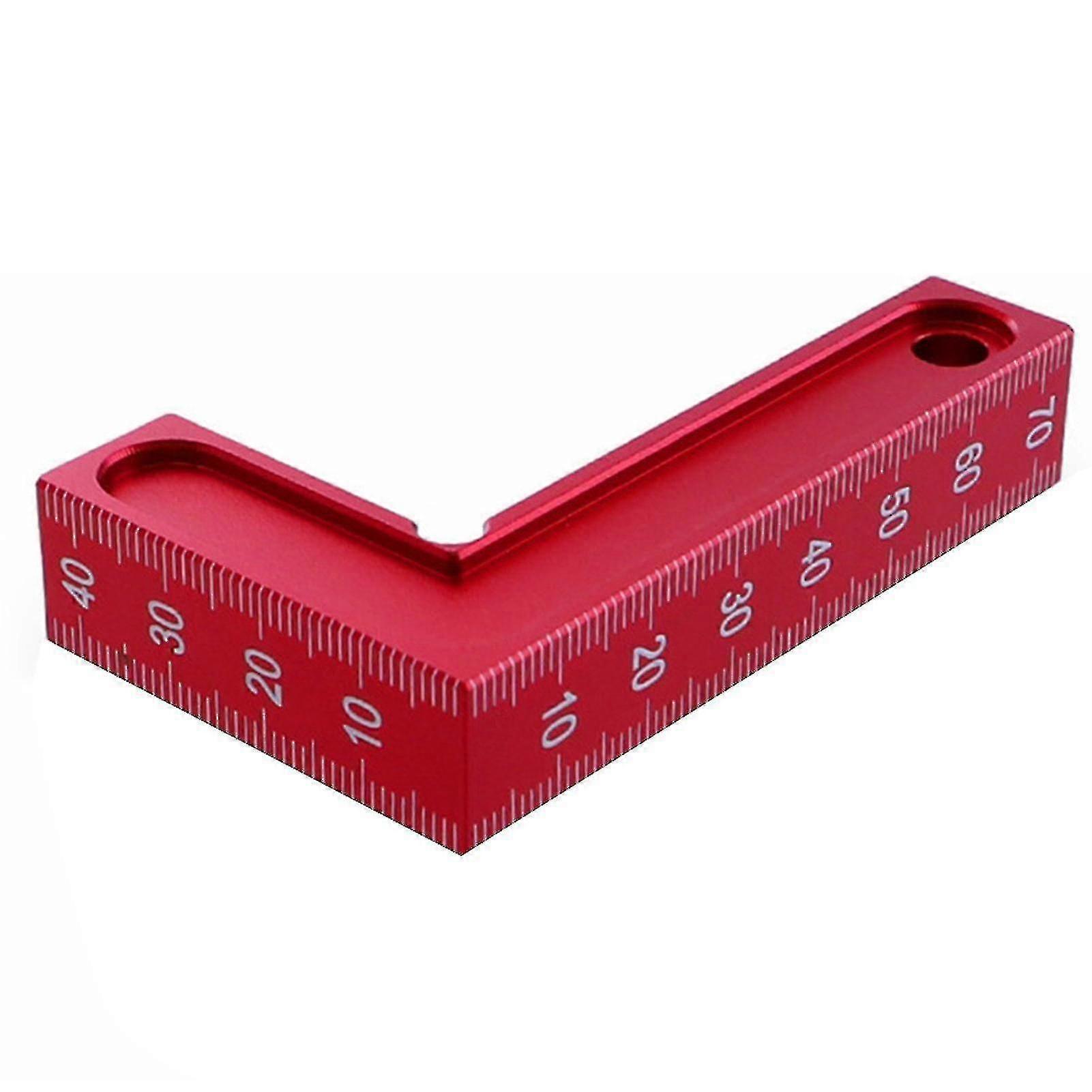 Positioning Ruler Right Angle Scale Woodworking L-shaped Fixing Rust Prevention